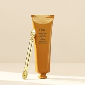 NEW ORIBE Côte d'Azur Refining Exfoliant Hand Scrub Gold Twist Accent 3.4 Fl Oz.